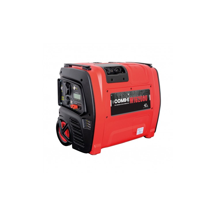 1 - Eza Generador Portátil 100Ah LiFePO4 Inversor 1500W 3000 Ciclos Carro